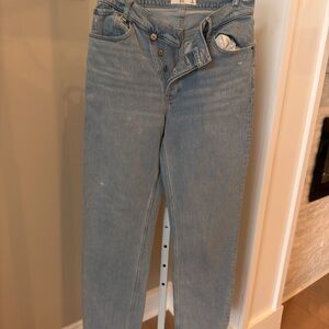 Classic Blue Women's Dad Jeans